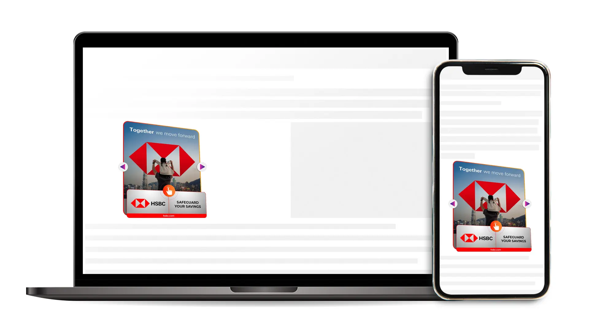 HSBC Empowers Young Millennials For Safe Banking with VDO.AI’s Engagement-Driven 3D Wobble Unit